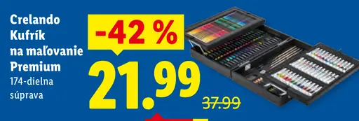 Crelando Kufrík na maľovanie Premium