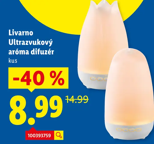Livrano Ultrazvukový aróma difuzér