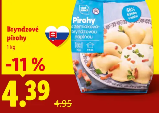 Pilos Bryndzové pirohy