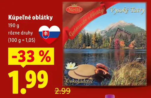 Nettl Kúpeľné oblátky