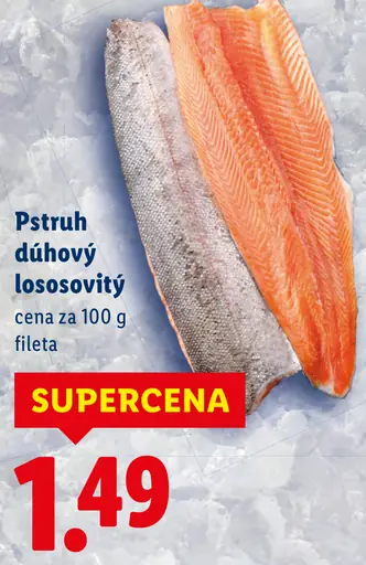 Pstruh dúhový pitvaný