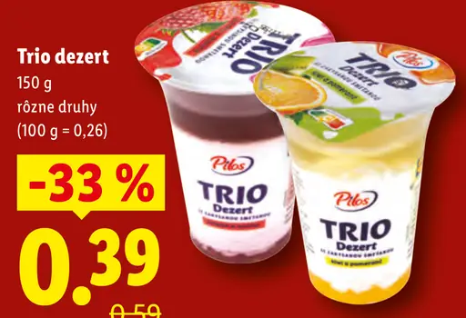 Pilos Trio dezert