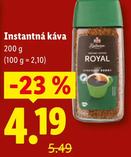 Bellarom Instantná káva