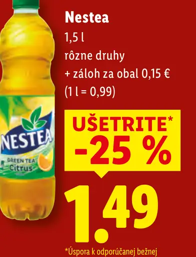 Nestea rôzne druhy