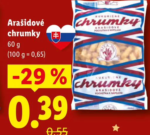 Arašídy Chrumky