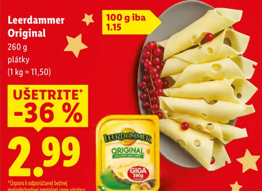 Leerdammer Original syr