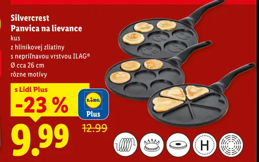 Silvercrest Panvica na lievance