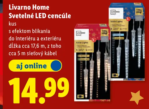 Livarno Home Svetelná LED reťaz/dekorácia
