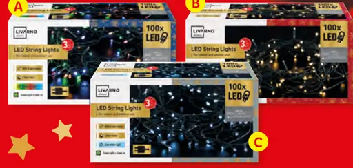 Livarno Home Svetelná LED reťaz