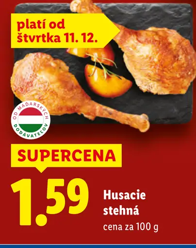 Husacie stehná