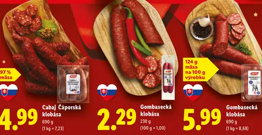 Cabaj-Čápor klobása