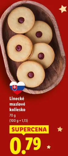 Linecké maslové koliesko