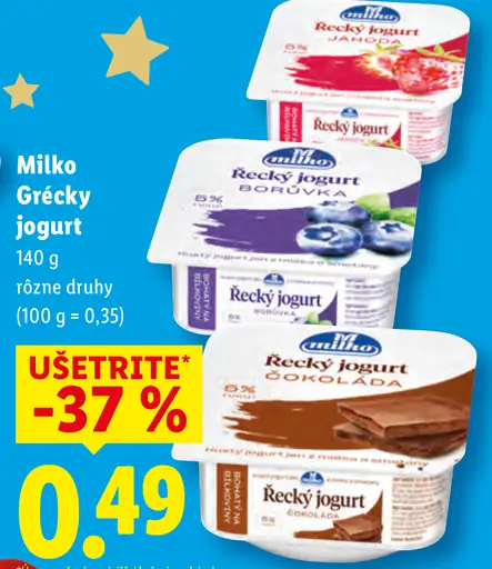 Milko Grécky jogurt biely
