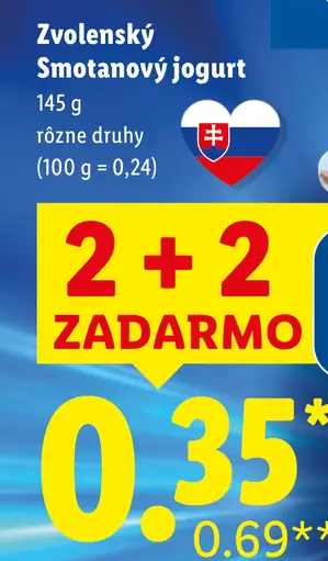 Zvolenský smotanový jogurt