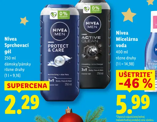 Nivea sprchovací gél