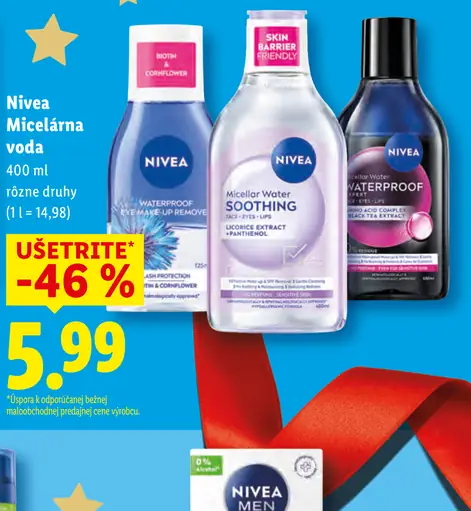 Nivea micelárna voda