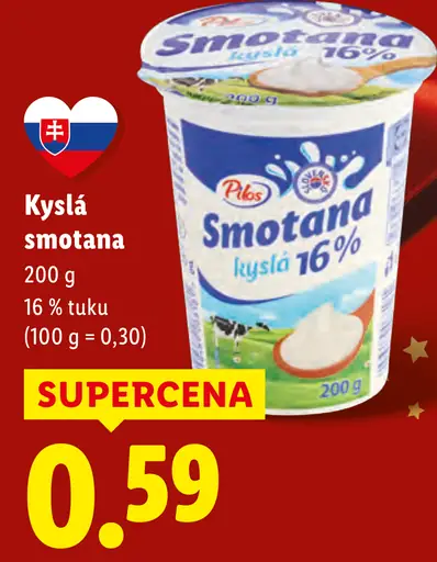 Pilos Kyslá smotana