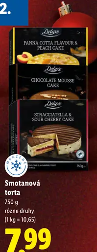 Deluxe Smotanová torta