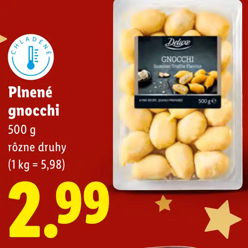 Deluxe Plnené gnocchi