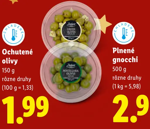 Deluxe Ochutené olivy