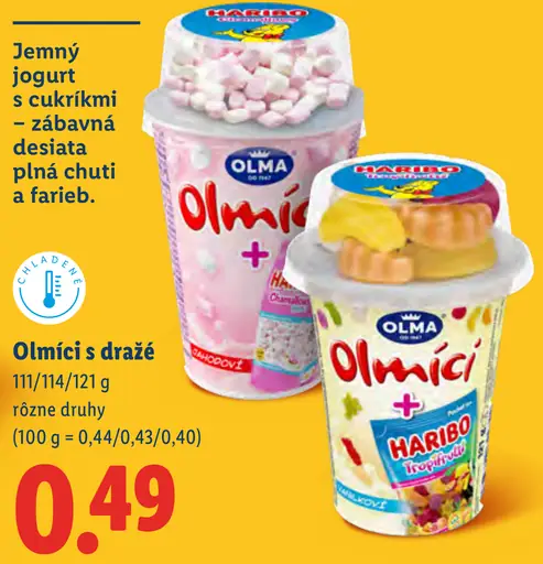 Olma Olmíci s dražé