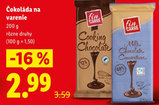 Čokoláda na varenie