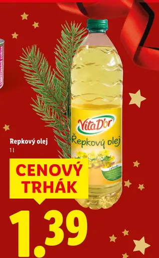 Vita D'or Repkový olej