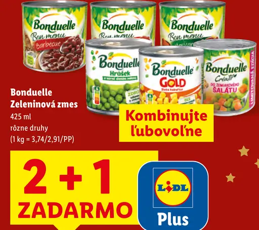 Bonduelle Zeleninová zmes