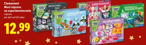 Clementoni Maxi súprava na experimentovanie