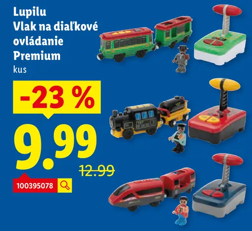 Lupilu Vlak na diaľkové ovládanie Premium