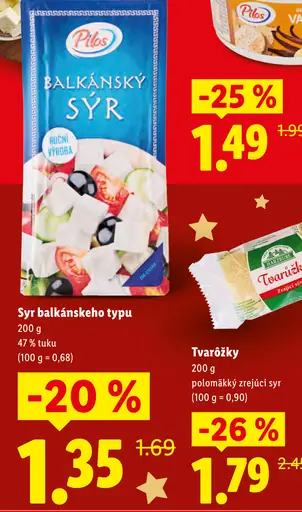 Pilos Balkánsky syr