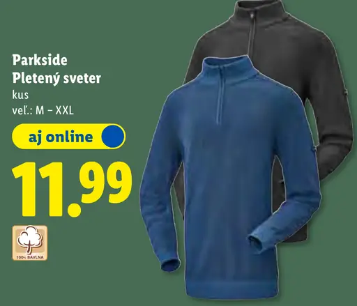 Parkside Pletený sveter