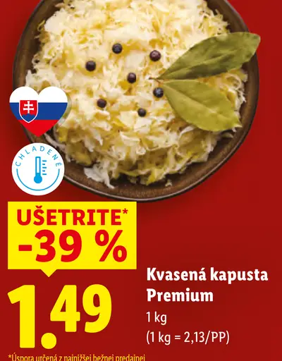 Kvasená kapusta Premium