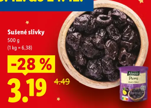 Alesto Sušené slivky