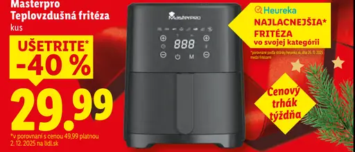 Masterpro Teplovzdušná fritéza