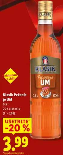 Klasik Pečenie je UM