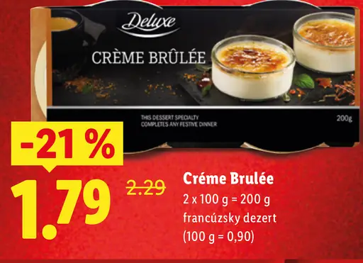 Deluxe Crème brûlée