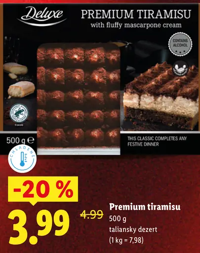 Deluxe Premium Tiramisu