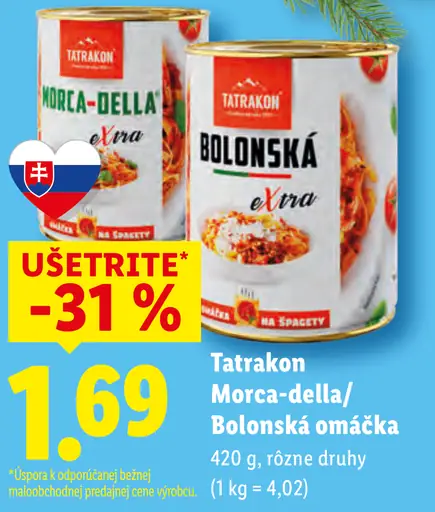 Tatrakon Morca-Della/Bolonská omáčka