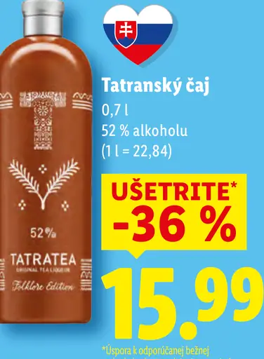 Tatratea Tatranský čaj