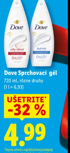 Dove Sprchovací gél