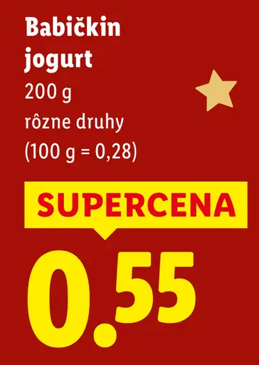 Babičkin jogurt