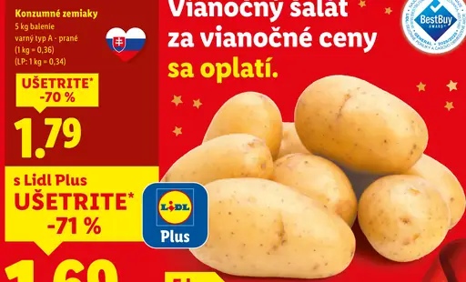 Konzumné zemiaky neskoré