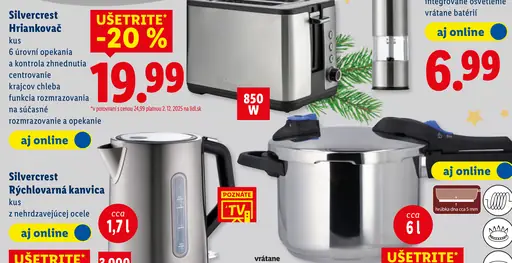 Silvercrest hriankovač