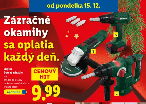 Lupilu Drevené detské náradie