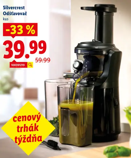 SilverCrest Odšťavovač