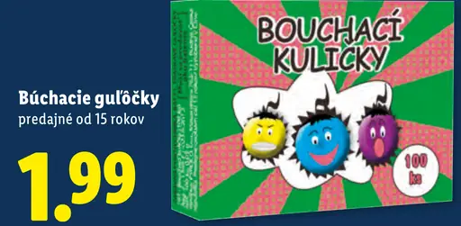 Búchacie guľôčky