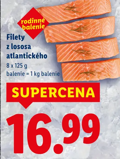 Filety z lososa atlantického