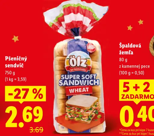 Ölz Pšeničný sendvič