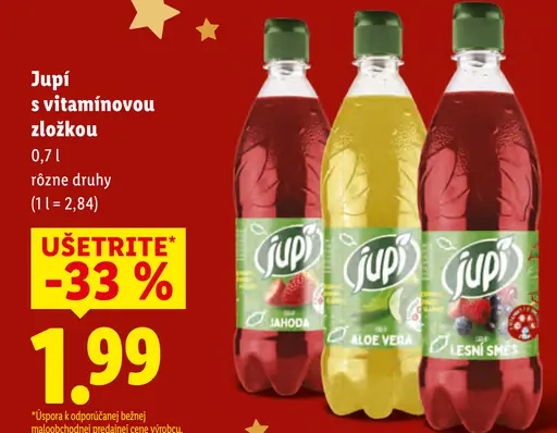 Jupí s vitamínovou zložkou